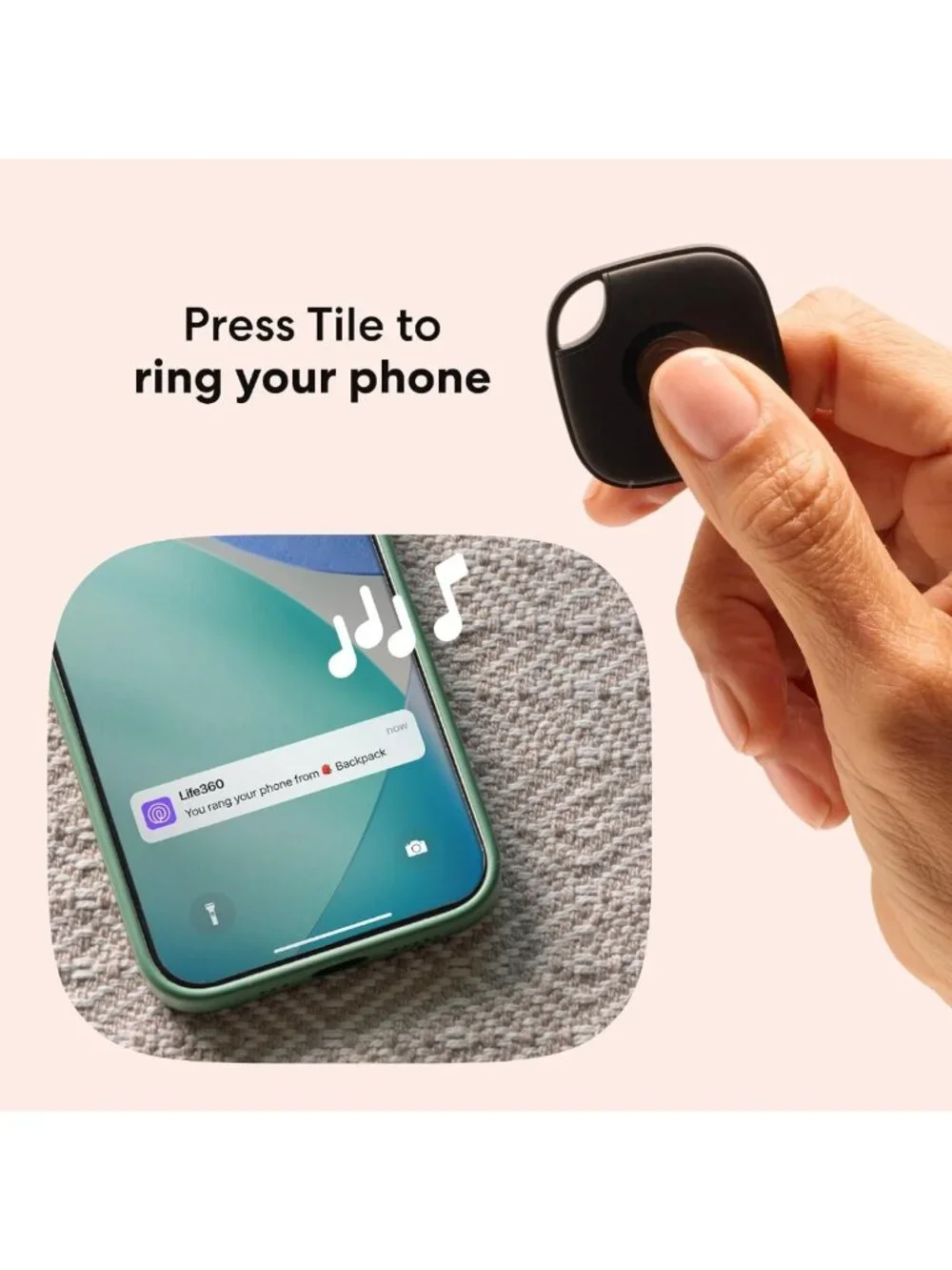 Bluetooth Tracker & Item Locator - Key Finder for Keys, Bags & Phone